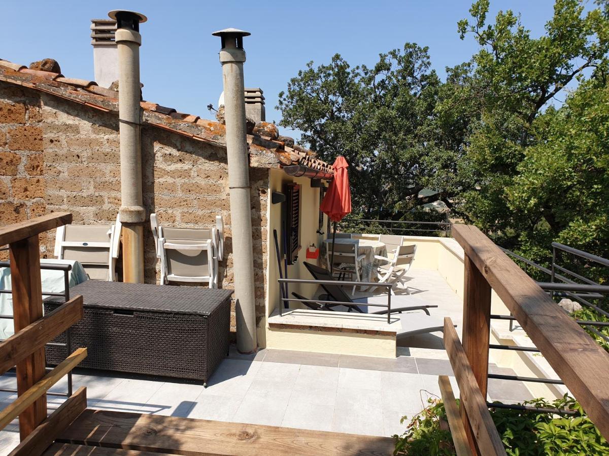 Le Querciolaie Monte Cavallo - Upper Apartment 사투르니아 외부 사진